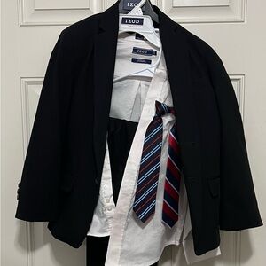 Izod Black Sport Coats Matching Sets Classic Blazers